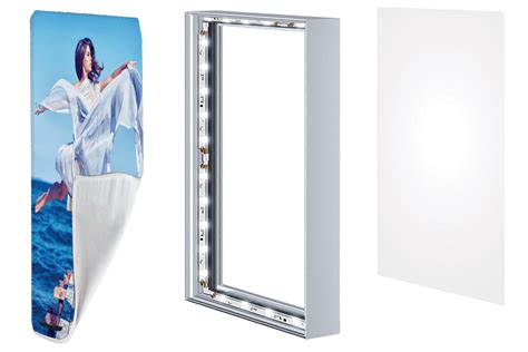 metal frame fabric lightbox|seg light box.